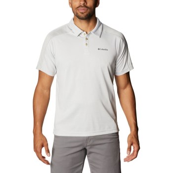 Columbia Polo Heren, Summit View Grijs, 91WGUKMDY